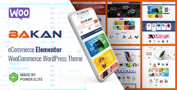 Bakan - eCommerce Elementor WooCommerce WordPress Theme Logo