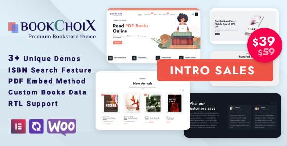 Choix - Bookstore Elementor WooCommerce WordPress Theme Logo