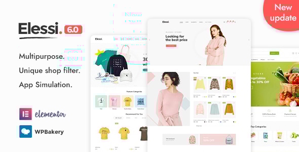 Elessi - WooCommerce AJAX WordPress Theme - RTL support Logo