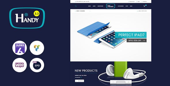 Handy Shop - Digital RTL Responsive WooComerce WordPress Theme Logo